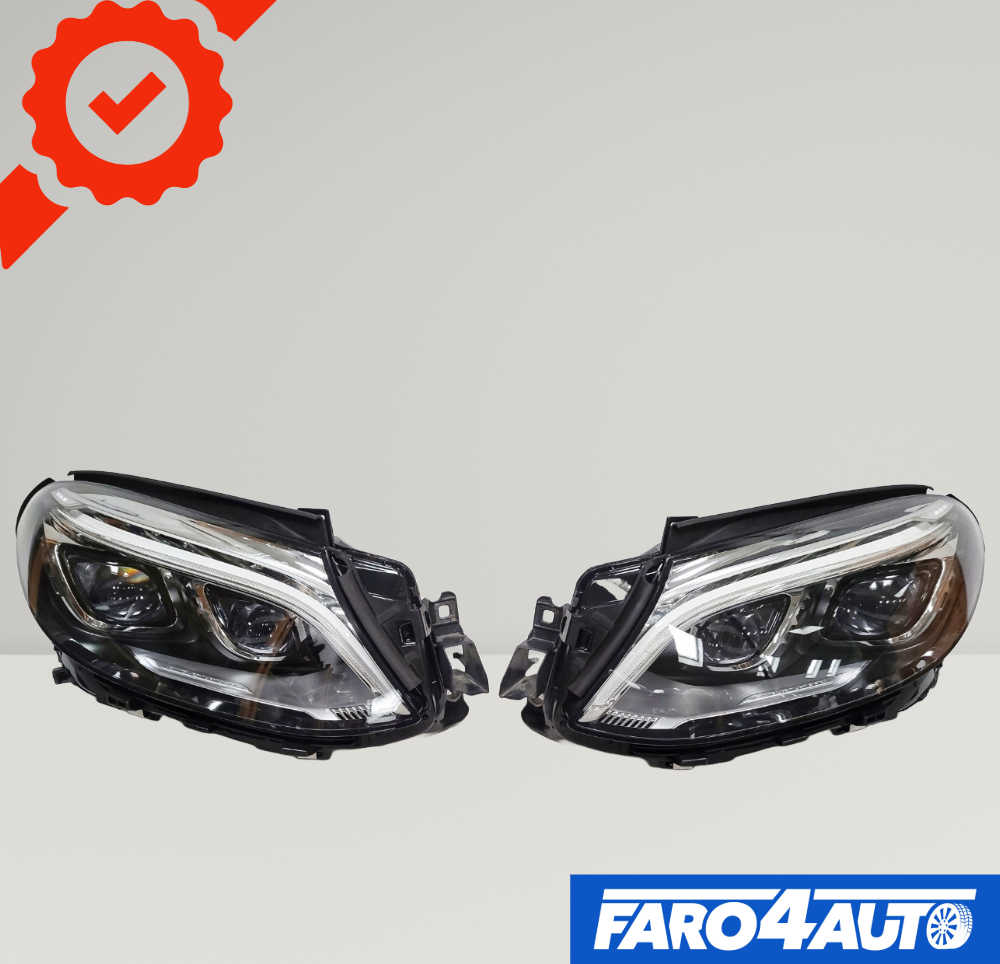 MERCEDES CLASSE GLE W292, PHARES FULL LED DROITE + GAUCHE