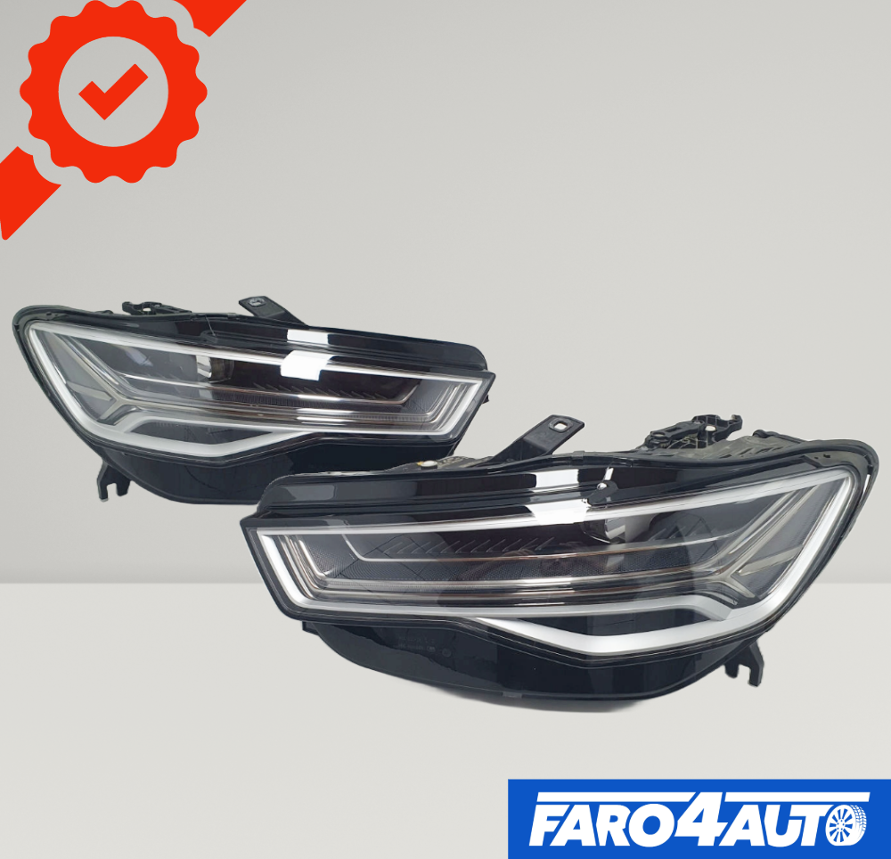 AUDI A6 C7, FULL LED PHARES DROIT + GAUCHE