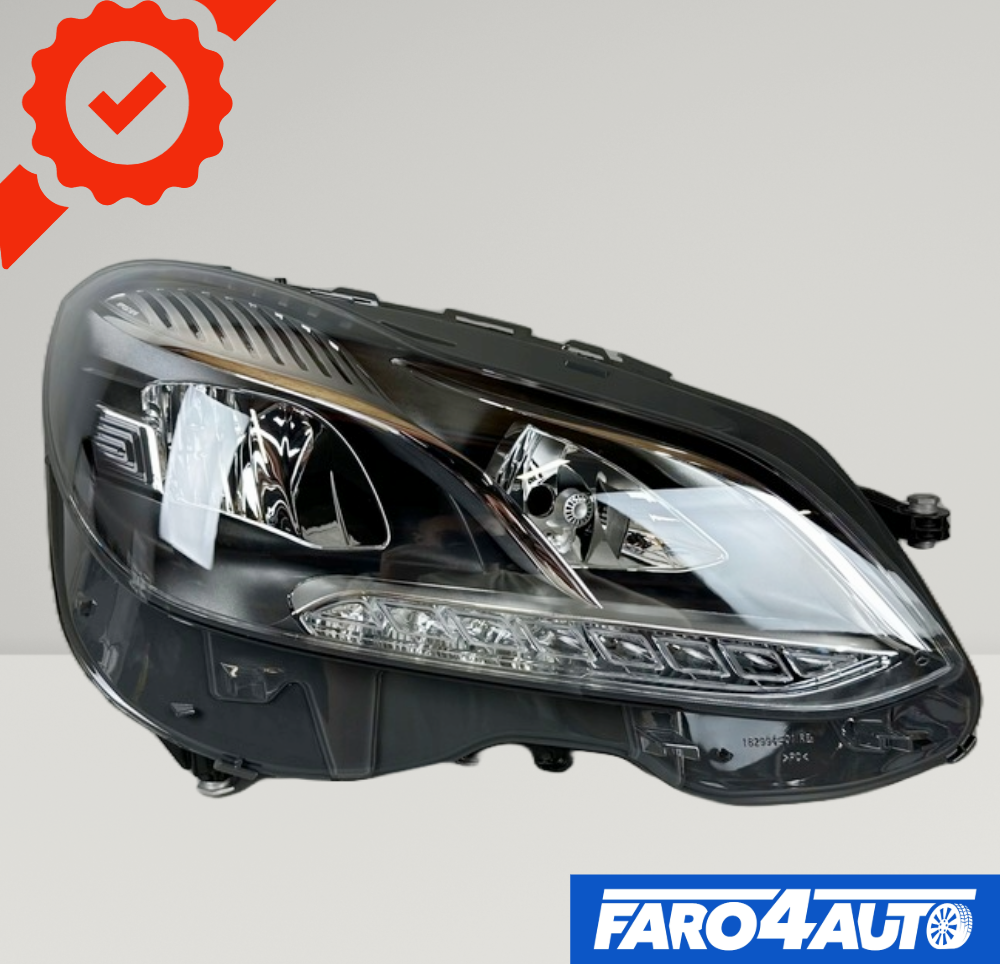 MERCEDES E CLASS W212, LED PHARES AVANT DROIT + GAUCHE