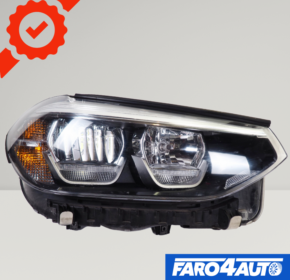 BMW X3 / X4 SÉRIE G01 G02, LED H7 PHARES LATÉRAUX DROIT + GAUCHE