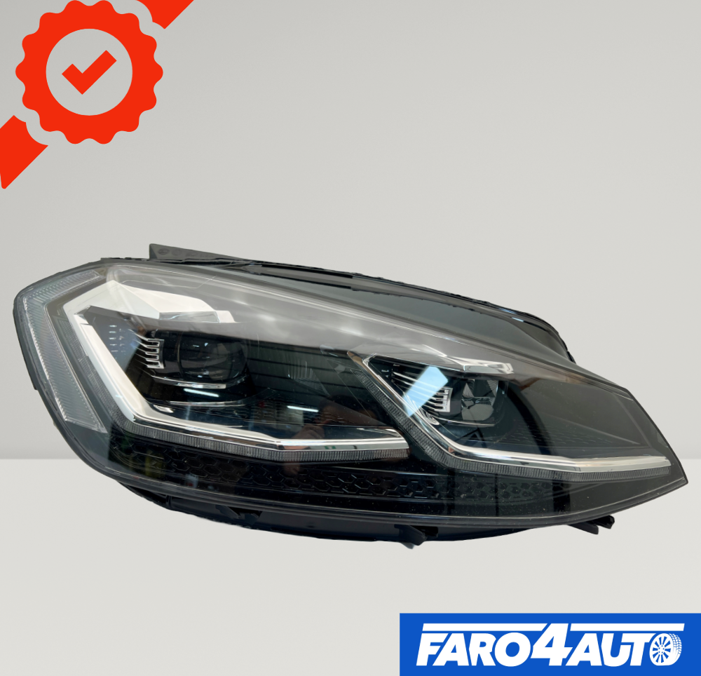 VOLKSWAGEN VW GOLF 7 VII, PHARE DROIT FULL LED