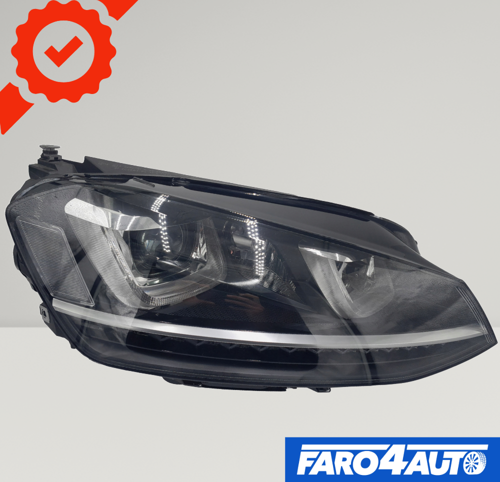 VOLKSWAGEN VW GOLF VII, PHARE XÉNON CÔTÉ DROIT