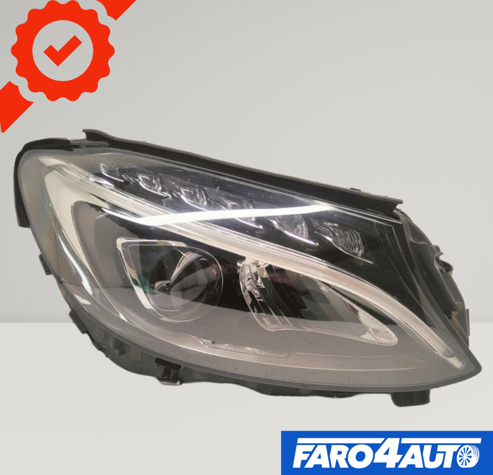 MERCEDES CLASSE C W205, FULL LED PHARE DROIT