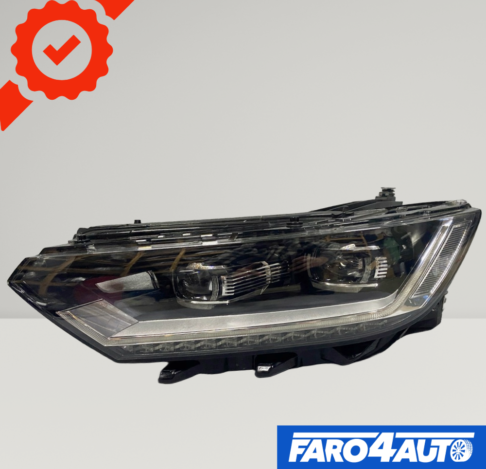 VOLKSWAGEN VW PASSAT B8, PHARE CÔTÉ GAUCHE FULL LED