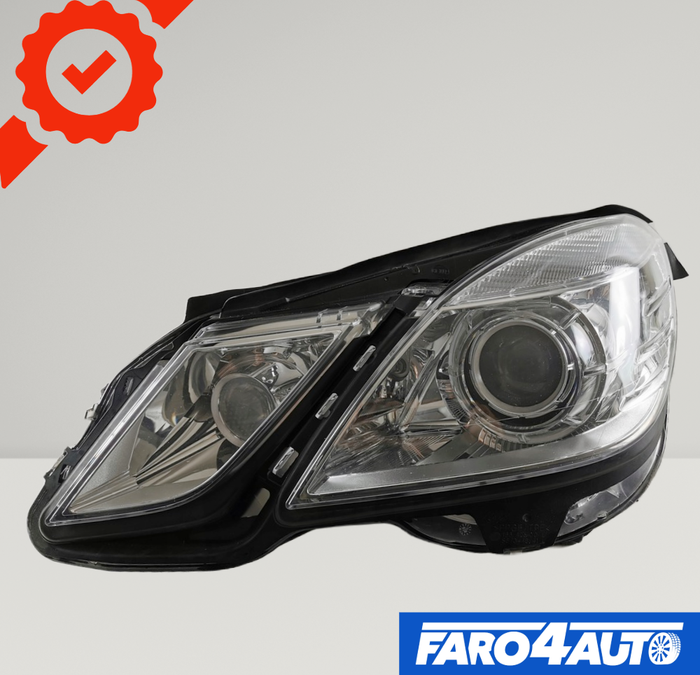 MERCEDES CLASSE E W212, BI XÉNON ADAPTATEUR PHARE CÔTÉ GAUCHE