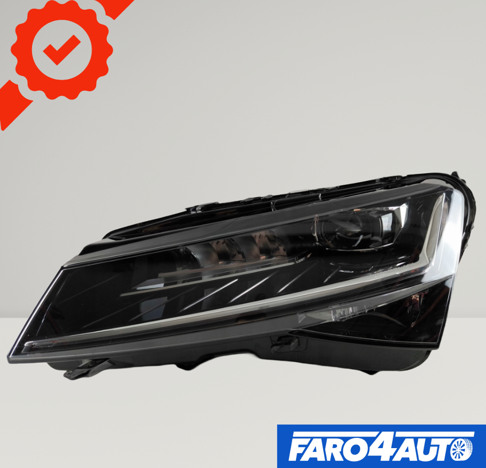 SKODA SUPERB 3 III, PHARE CÔTÉ GAUCHE FULL LED