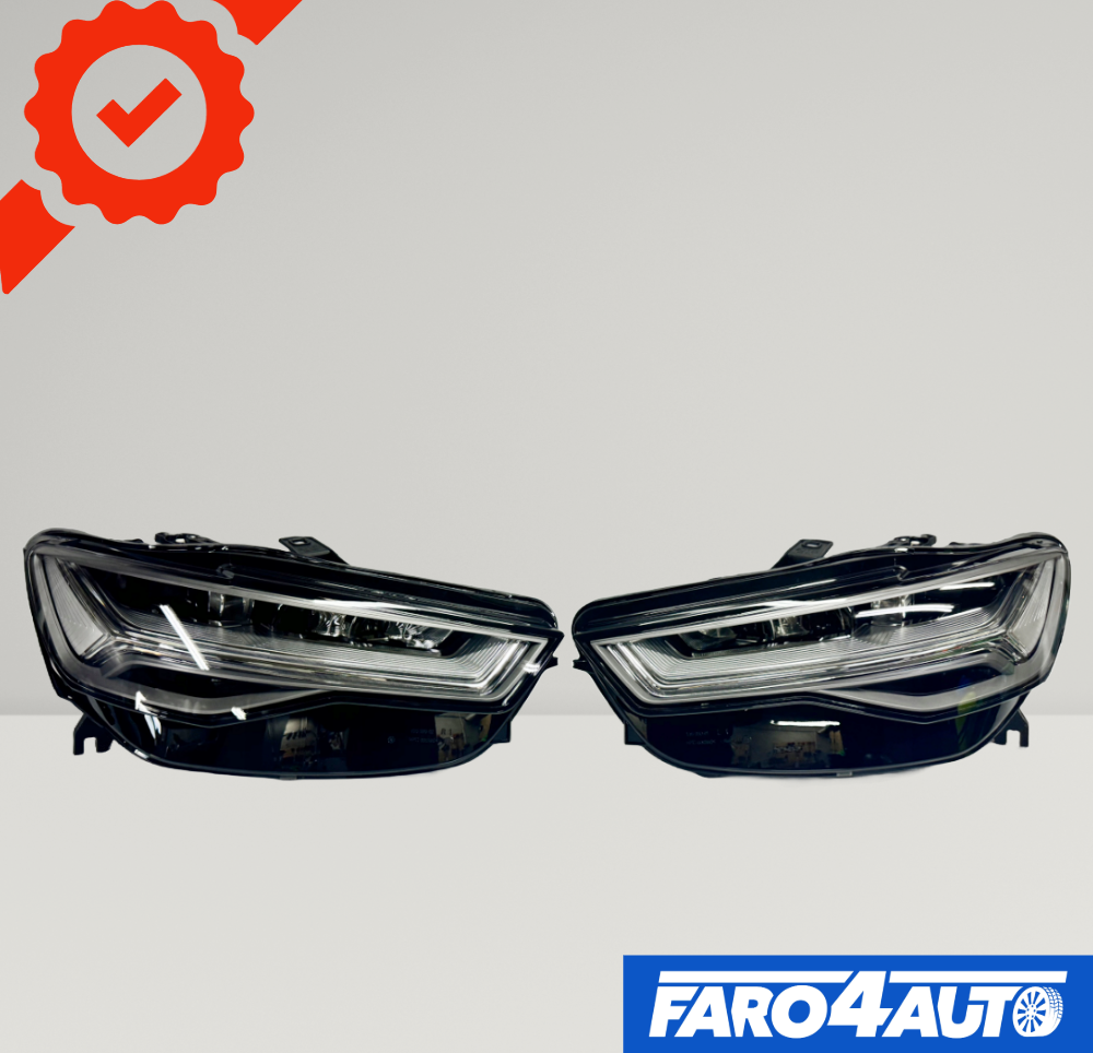 AUDI A6 C7, FULL LED PHARES DROIT + GAUCHE