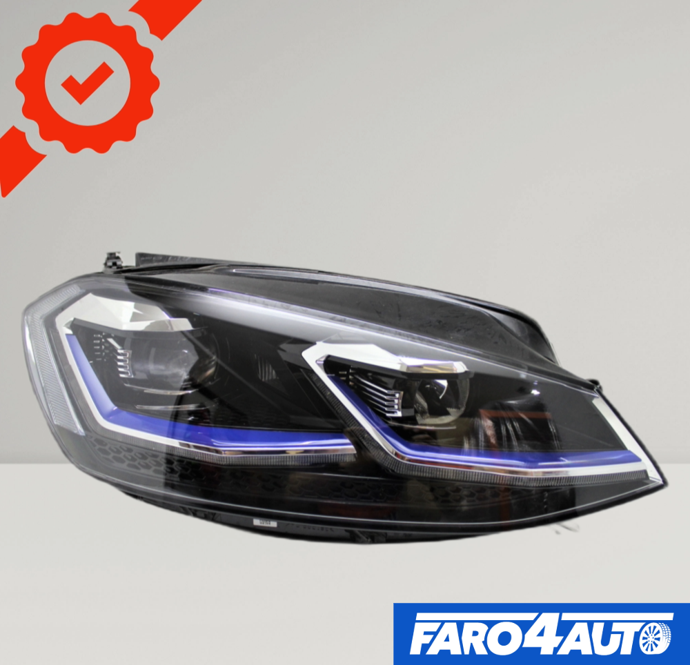 VOLKSWAGEN VW GOLF GTE VII, PHARE DROIT FULL LED