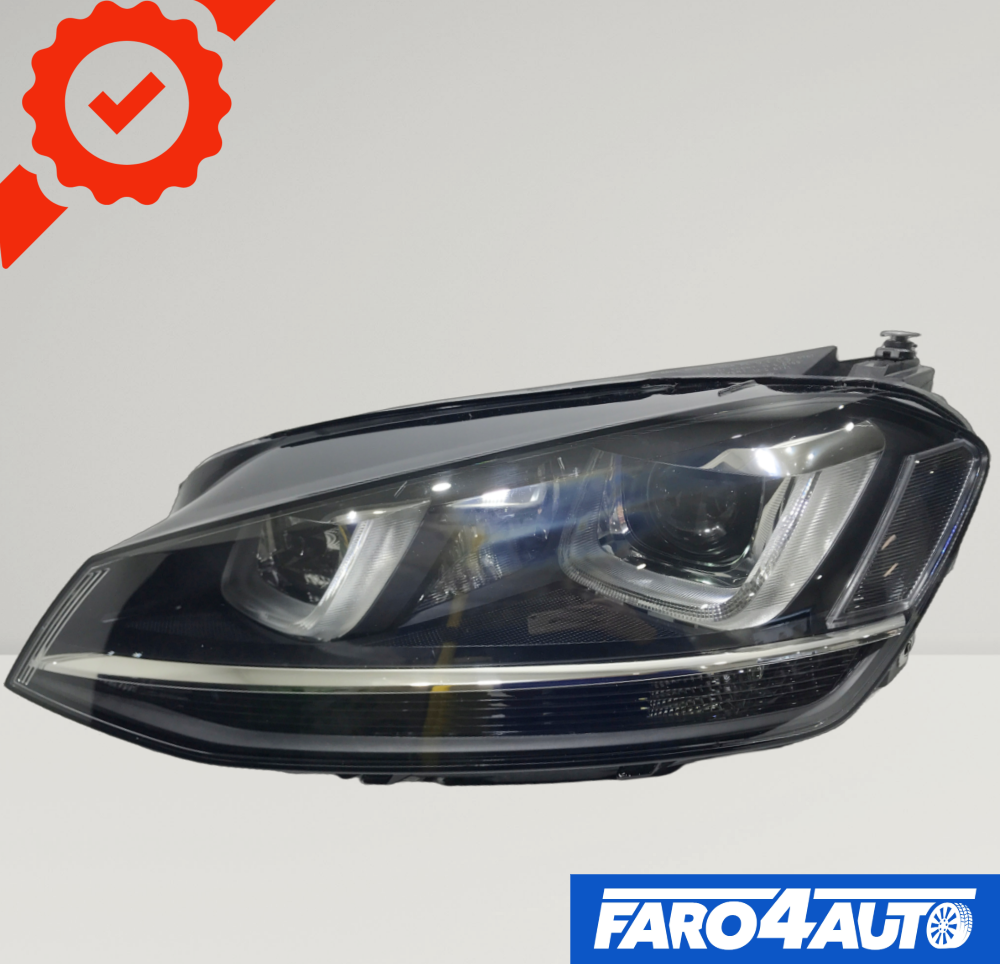 VOLKSWAGEN VW GOLF VII, PHARE XÉNON CÔTÉ GAUCHE