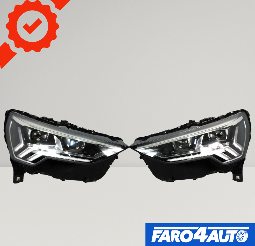 AUDI Q3, FULL LED PHARES LATÉRAUX GAUCHE + DROIT