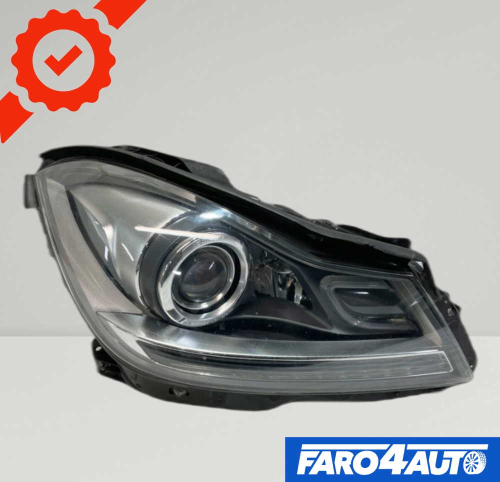 MERCEDES CLASSE C W204, PHARE XENON CÔTÉ DROIT