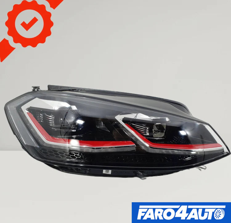 VOLKSWAGEN VW GOLF GTI VII, PHARES AVANT FULL LED DROIT ET GAUCHE