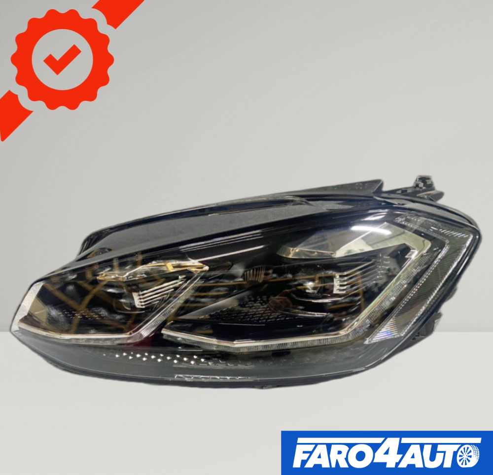 VOLKSWAGEN VW GOLF 7 VII, PHARE GAUCHE FULL LED