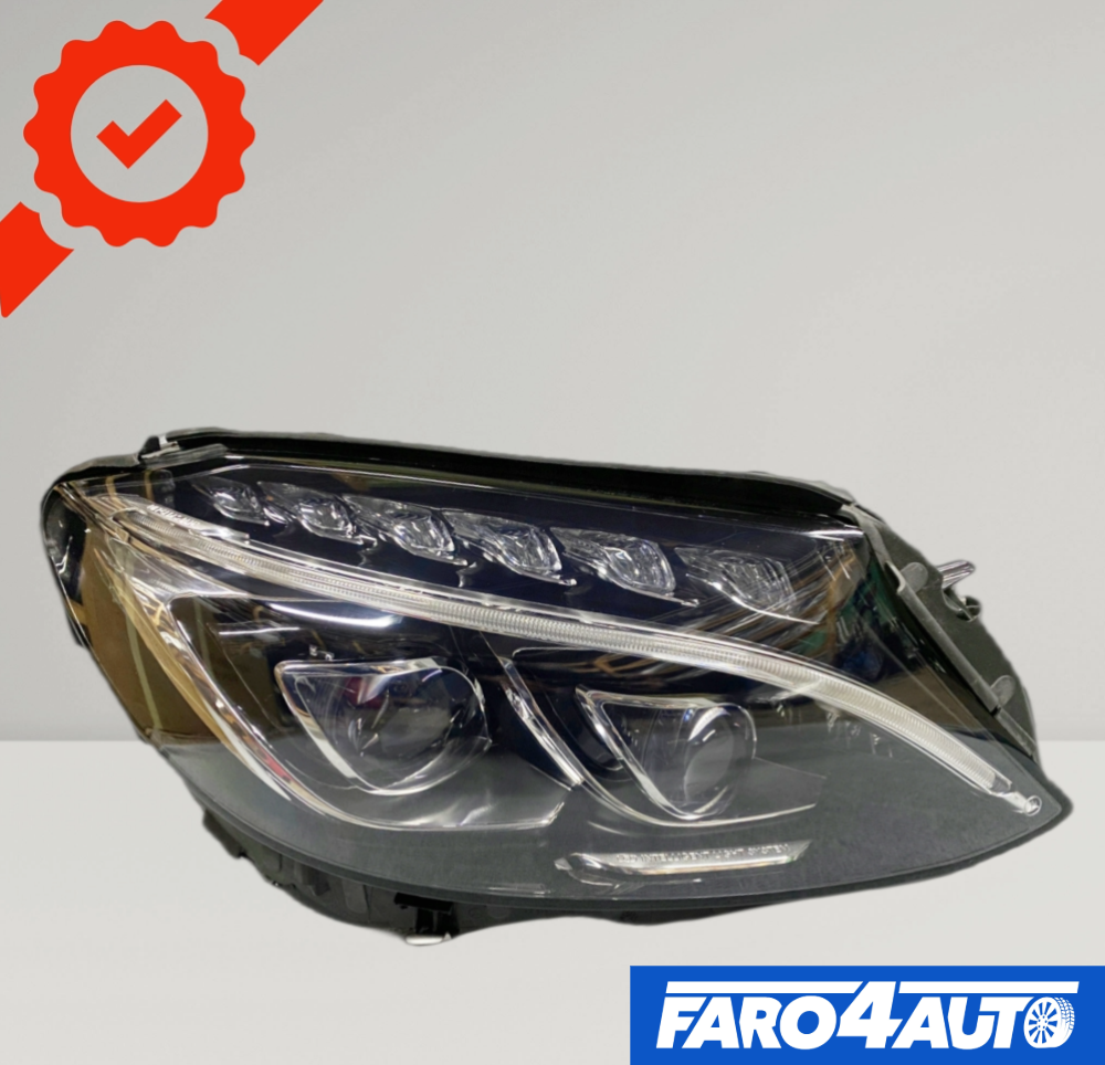MERCEDES CLASSE C W205, FULL LED PHARE DROIT