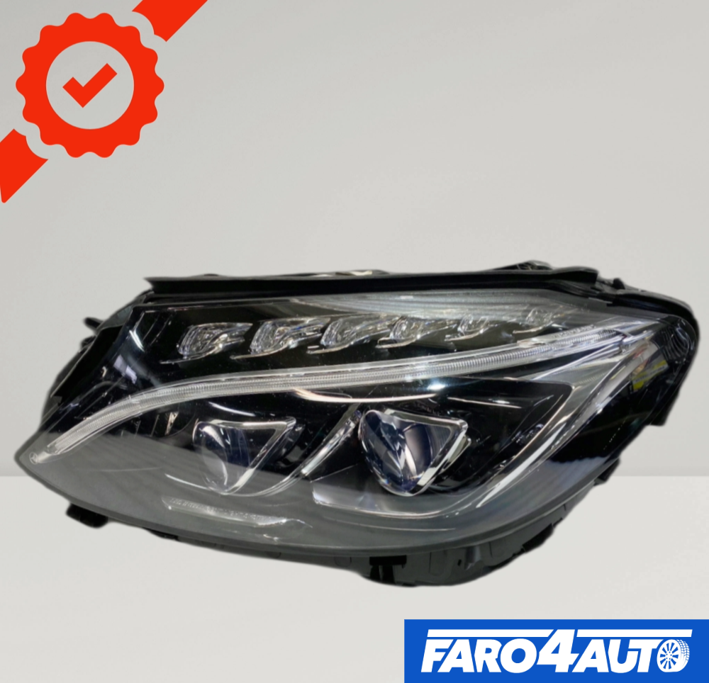 MERCEDES CLASSE C W205, PHARE CÔTÉ GAUCHE FULL LED
