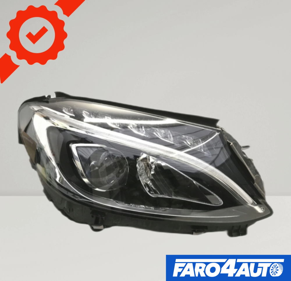 MERCEDES CLASSE C W205, PHARE LED CÔTÉ DROIT