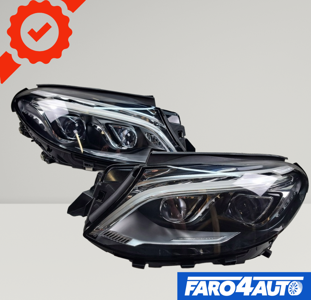 MERCEDES GLE CLASS W292, FULL LED PHARES AVANT DROIT + GAUCHE