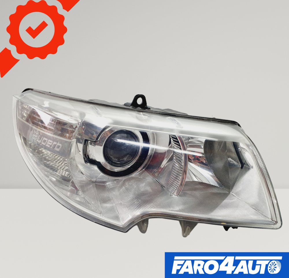 Phare avant droit bi-xénon pour SKODA SUPERB 3 III