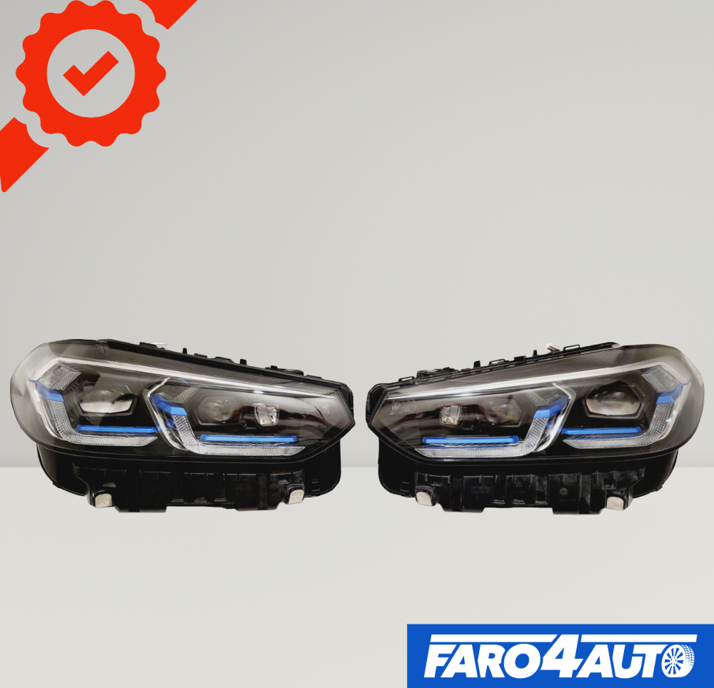BMW X3 / X4 SÉRIE G01 G02, PHARES LATÉRAUX DROIT + GAUCHE LASER