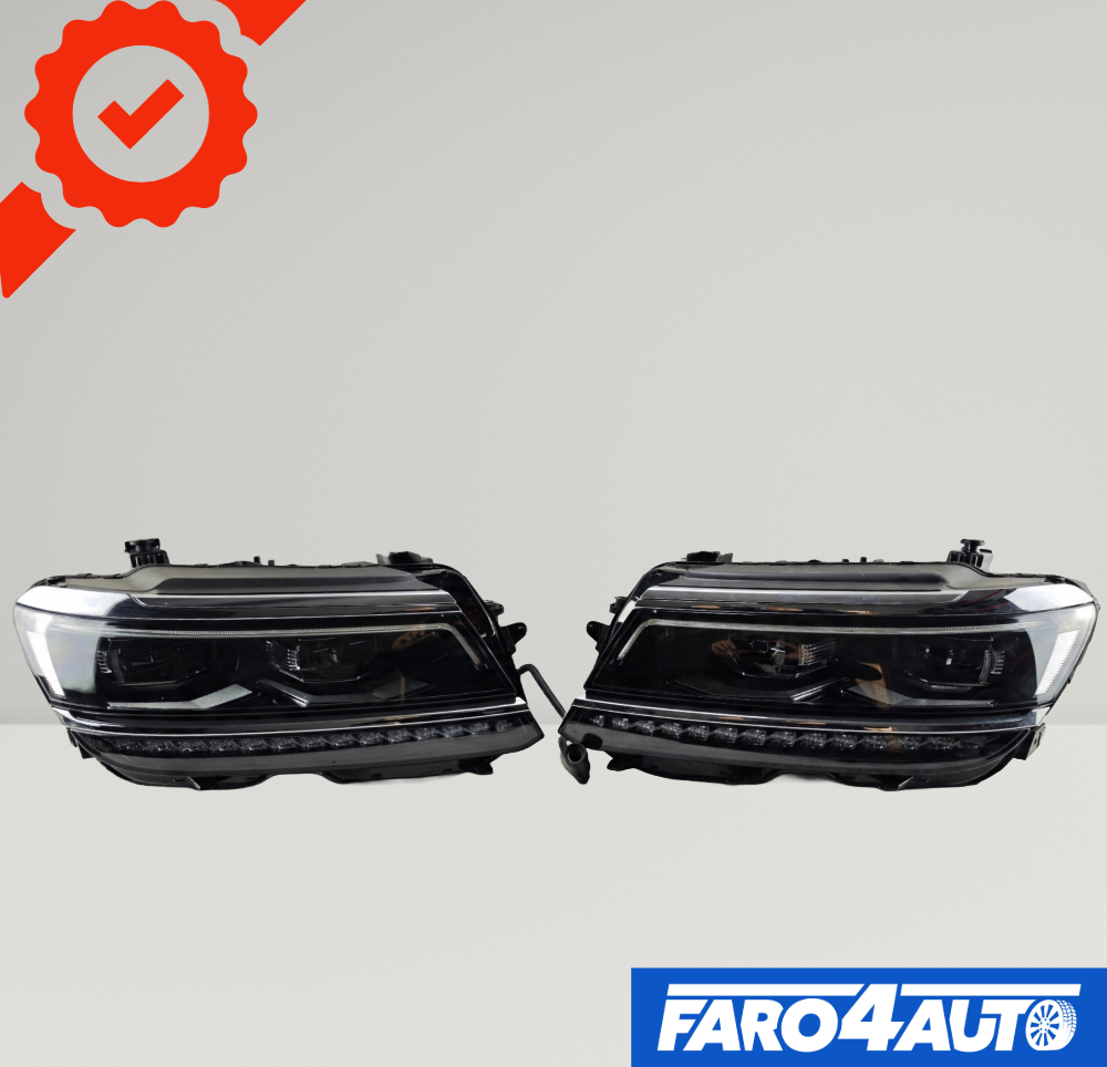 VOLKSWAGEN VW TIGUAN 5TB, FULL LED PHARES AVANT DROIT ET GAUCHE
