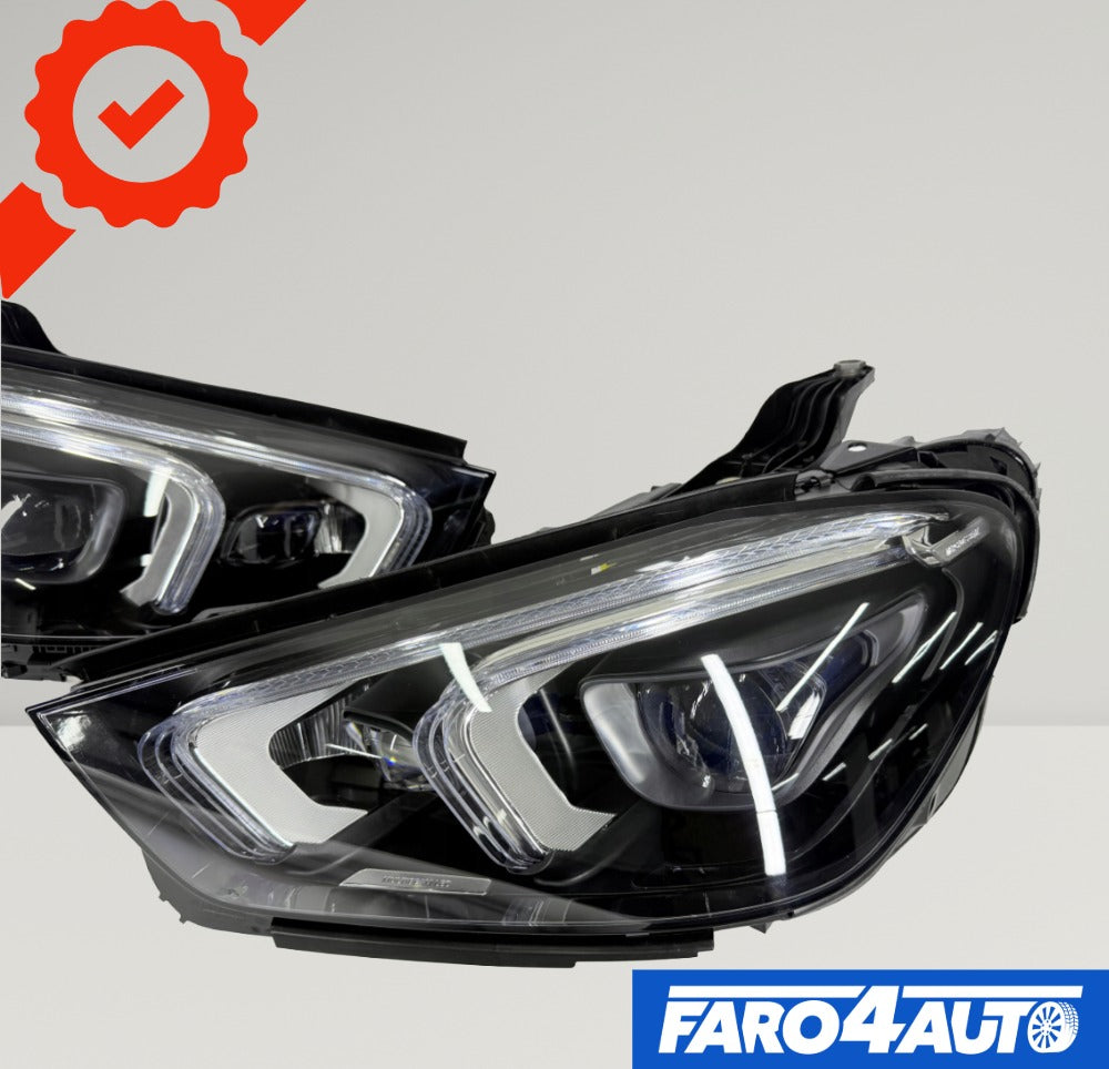 MERCEDES GLE W167, PHARES AVANT FULL LED GAUCHE ET DROIT + CENTRALITA